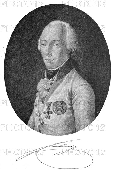 Archduke Carl Ludwig Johann Joseph Lawrence of Austria, Duke of Teschen, (* 5 September 1771; † April 30, 1847) from the House of Habsburg-Lorraine was an Austrian commander  /  Erzherzog Carl Ludwig Johann Joseph Laurentius von oesterreich, Herzog von Teschen, (* 5. September 1771; † 30. April 1847) aus dem Haus Habsburg-Lothringen war ein oesterreichischer Feldherr