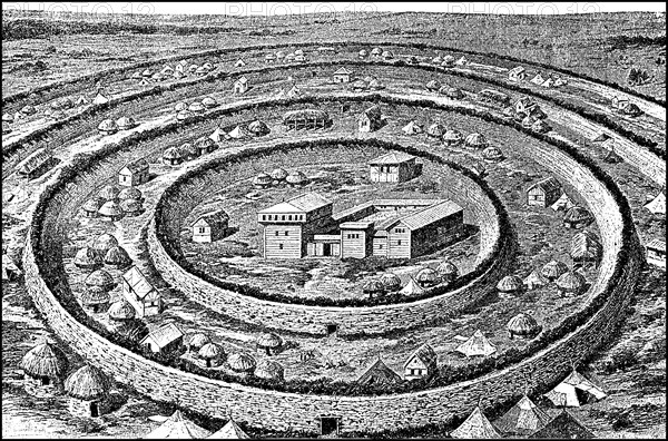 Ring settlement of the Avars