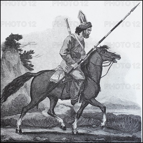 a donischer Cossack on horseback