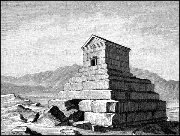 The tomb of Cyrus II. In Pasargade