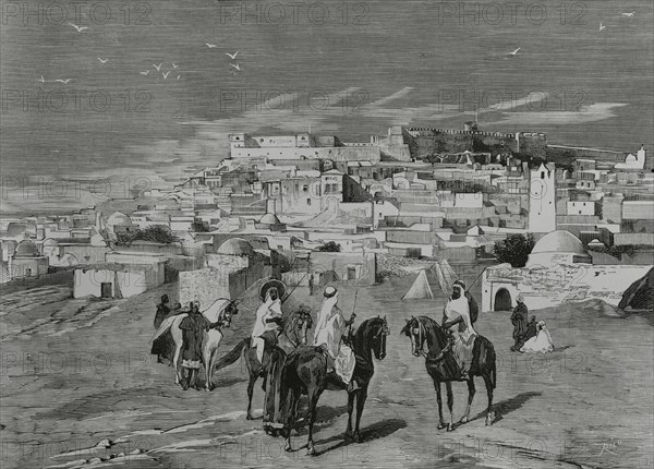 Entry of the French army into Tunisian territory