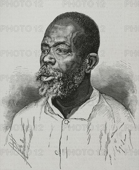 Marabout Muhammad el-Arbi, known as Bu-Amena