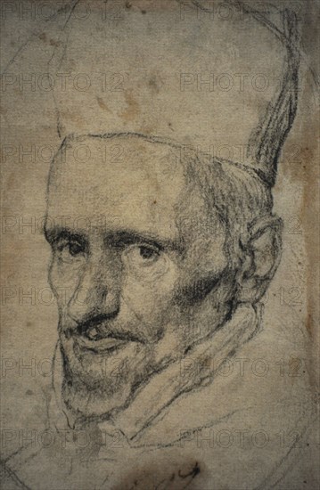 Gaspar de Borja y Velasco, Portrait of Cardinal Borja by Diego Velazquez