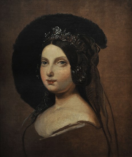 Isabel II, Portrait of Isabel II as a young