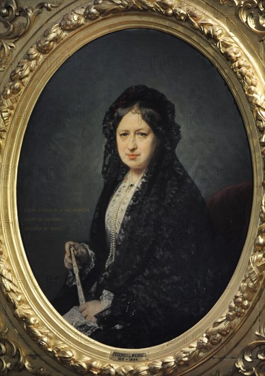 Federico de Madrazo y Kuntz, Maria Encarnacion Cueto de Saavedra, Duchess of Rivas