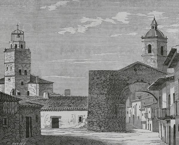 Spain,  Medina del Campo, Valladolid Gate