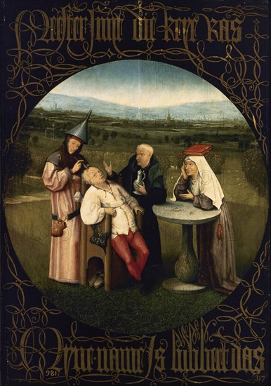 Hieronymus Bosch, The Extraction of the Stone of Madness, 1501-1505