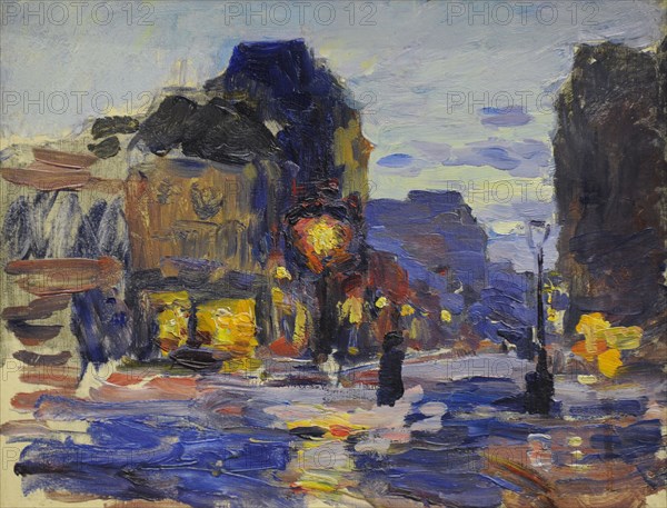 Ludwik de Laveaux, A Street in Paris, 1892-1893