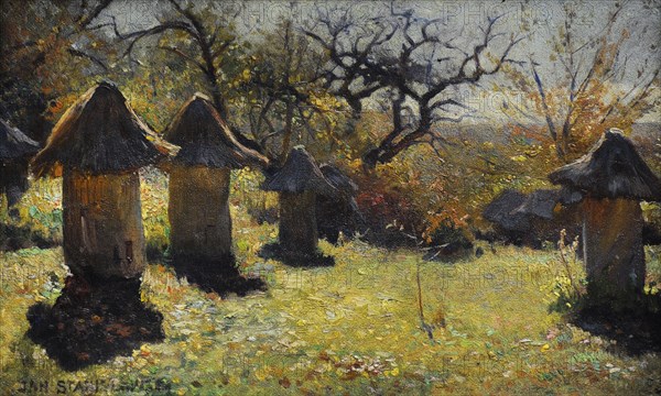 Jan Stanislawski, Beehives in the Ukraine, 1895