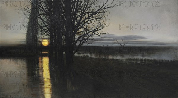 Stanislaw Maslowski, Moonrise, 1884