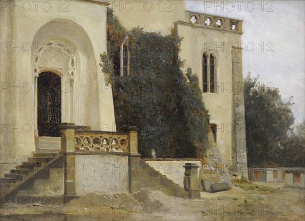 Maksymilian Gierymski, A Hunting Lodge, 1870-1871