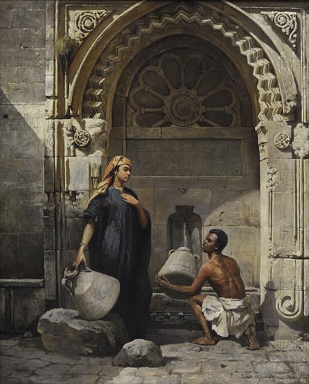 Tadeusz Ajdukiewicz, At the Well, 1888