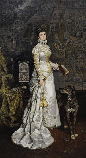 Helena Modrzejewska, Portrait by Tadeusz Ajdukiewicz