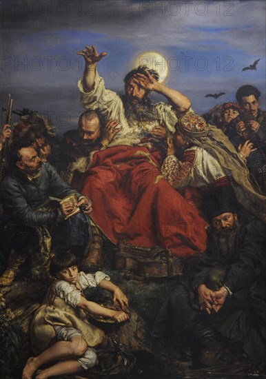 Wernyhora, Portrait by Jan Matejko