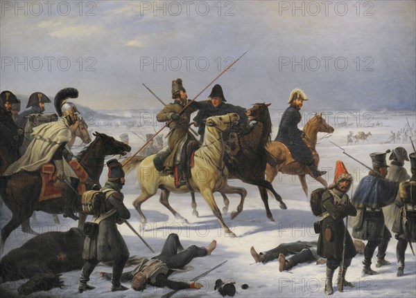 January Suchodolski, Retreat from the Environs of Moscow, an Episode from the Year 1812, 1854