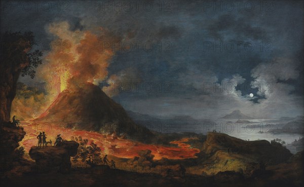 Antonio Carnicero, Eruption of Mount Vesuvius