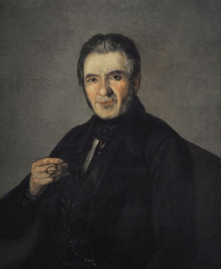 Agustin de Arguelles Alvarez, Portrait of the tutor of Isabel II, 1841-1843, by Leonardo Alenza