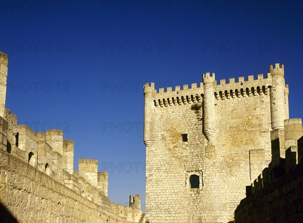 Peñafiel Castle, Spain, Valladolid province,