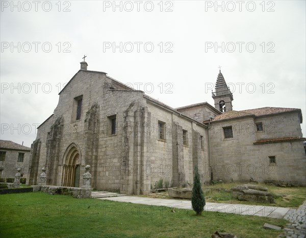 Saint Mary Church in Iria Flavia, Spain, Padron,