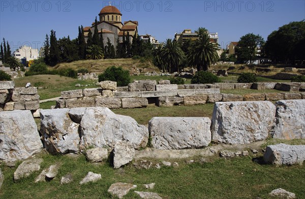 Area of Kerameikos, Greece, Athens,