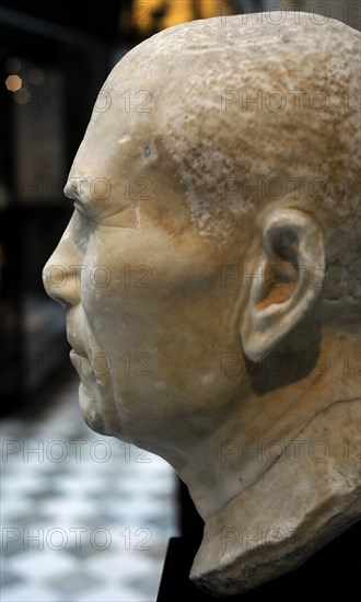 Roman bust of a man