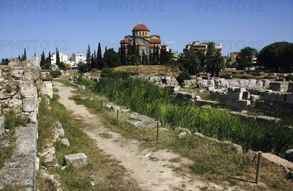 Area of Kerameikos, Greece, Athens,