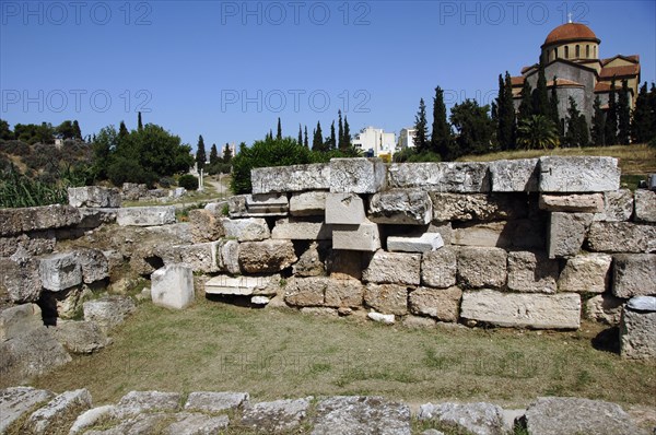 Area of Kerameikos, Greece, Athens,