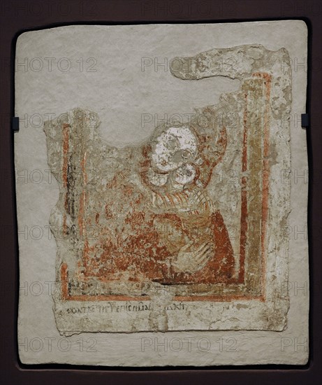Mother of God with Child, Fresco