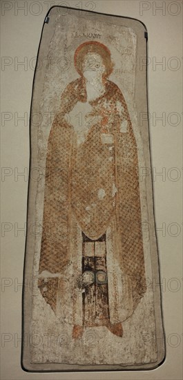 Fresco depicting Saint Kaau the Martyr