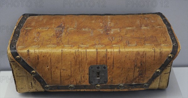 Box used by the Swedish expedition members