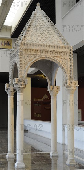 Altar ciborium from Biskupija near Knin 11th century