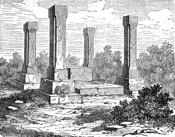Ruins of the royal seat at Axum