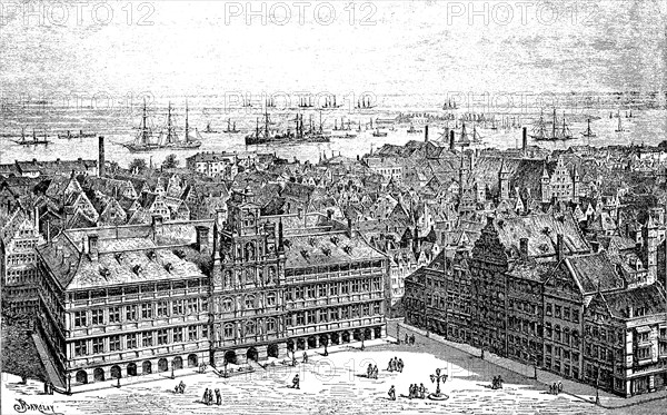 View of Antwerp