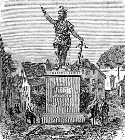 Monument to William Tell in Altorf