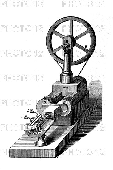 Rotating apparatus according to Stöhrer