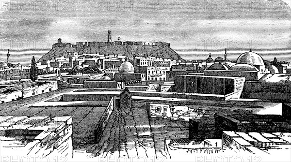 Aleppo in Syria in 1870  /  Aleppo in Syrien im Jahre 1870