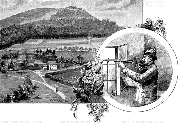 Symbolism of shooting clubs in 1880