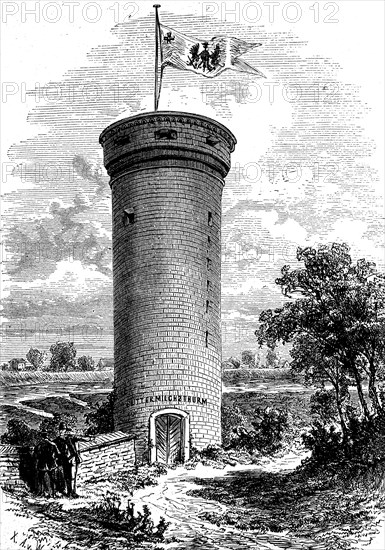 The Buttermilk tower in the Marienburger Werder