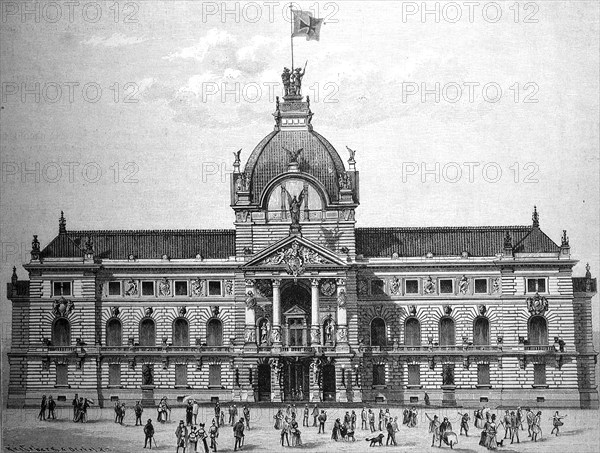 The imperial palace in Strasbourg