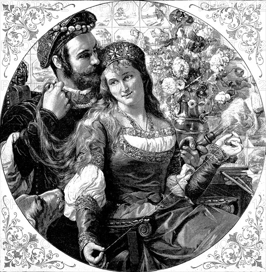 A pair of lovers of the patricians from Gdansk in 1500