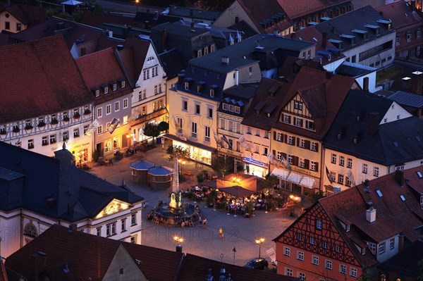 Market square in the evening