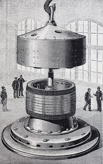 Dynamo of the power unit of Niagara