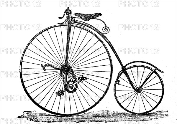 Kangaroo wheel around 1884