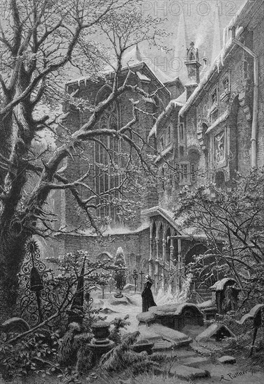 In the cemetery of a deaconess monastery / Im Friedhof eines Diakonissen Stift