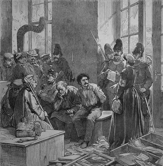 The Mayor of Riedfels and his son in interrogation