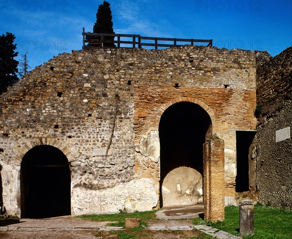 Pompeii, Ancient Roman city, Large Theatre