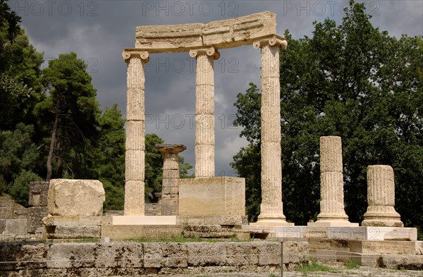 Greece, Olympia, The Philippeion