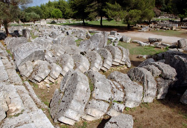 Greece, Olimpia, Temple of Zeus