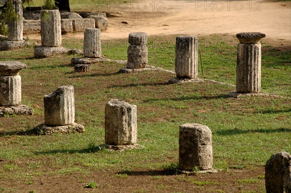 Classical antiquity, Olympia, Remains of the ancient Gymnasium