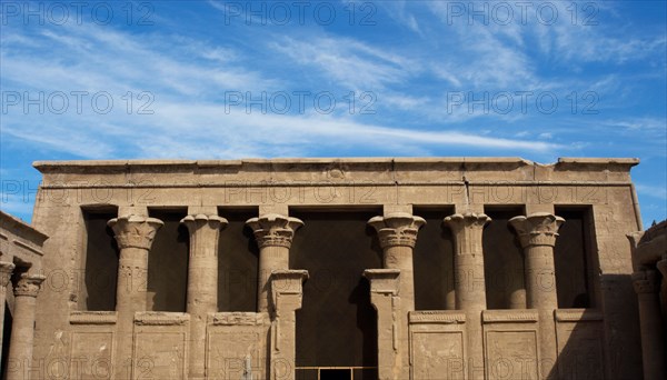 Egypt, Temple of Edfu, Ancient temple dedicated to Horus